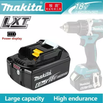 Новый аккумулятор 18 в Makita 6Ah BL1860 BL1850B BL1850 BL1840 BL1830 отвертка 18 в сменный Электроинструмент литий-ионные батареи