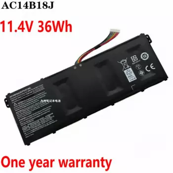 Новый аккумулятор AC14B18J для ноутбука Acer Aspire E11, 11,4 в, 36 Вт/ч