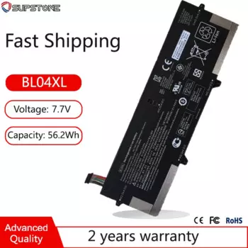 Новый аккумулятор BL04XL для ноутбука HP EliteBook X360 1040 G5,G6 5XD66UA 5DF58EA HSTNN-DB8M UB7N L07041-855 L07353-241 2C1