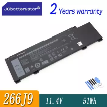 Новый аккумулятор для ноутбука JC 266J9 для Dell G3 15 3590 3500 G5 15 5500 5505 Inspiron 14 5490 Series M4GWP PN1VN 0PN1VN 11,4 V 51Wh