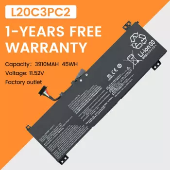 Новый аккумулятор для ноутбука L20C3PC2 L20M3PC2 для Lenovo Ideapad Gaming 3 15ACH6 15IHU6 82K1 82K2 L20L3PC2 L20D3PC2 45WH