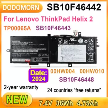 Новый аккумулятор для ноутбука Lenovo ThinkPad Helix 2 (20CGA01PCD) (20CGA01QCD) (20CG004JCD) (20CGA00XCD) (20CGA01RCD) 36Wh