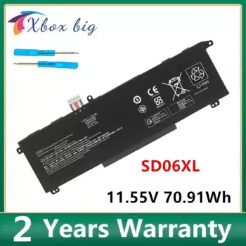 Новый аккумулятор для ноутбука SD06XL для HP HSTNN-DB9U Omen 15 2020 EK0026NR EK000 EK0013TX EK0023TX EK0059 L84356-2C1