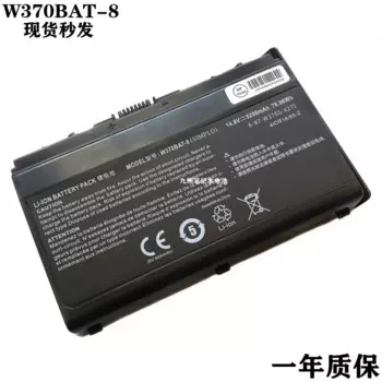 Новый аккумулятор для ноутбука W370BAT-8 для Hasee K590S K750S K660E Cw35s07 Clevo 6-87-W37ES-427 W350ET W350ETQ W355STQ W370ST NP7358 A522