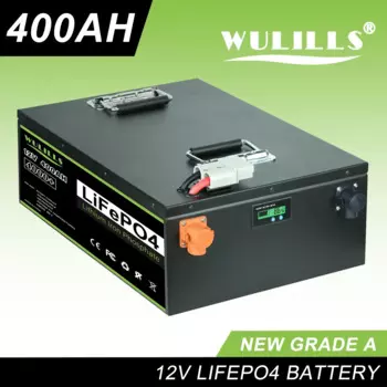 Новый аккумулятор LiFePo4 12 В, 24 В, 48 В, 100 Ач, 200 Ач, 280 Ач, 400 Ач, встроенный литий-железо-фосфатный аккумулятор BMS для солнечной лодки без налога