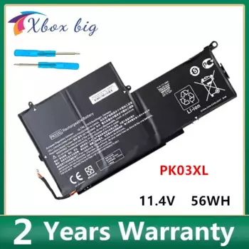 Новый аккумулятор PK03XL для ноутбука HP Spectre Pro X360 13 G1 Series M2Q55PA M4Z17PA HSTNN-DB6S 6789116-005 11,4 V 56W