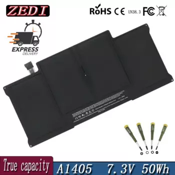 Новый аккумулятор ZEDI для ноутбука Apple MacBook Air 13 дюймов A1369 2011-2017 ГОД A1466 2012 версия A1405 A1496 A1377 MC503 MC504