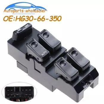 Новый электрический выключатель стеклоподъемника, управляющая кнопка для Mazda 1992-1997 626, автомобильные аксессуары