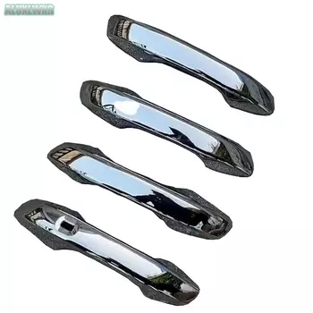 Новый авто 4 шт. хромированная внешняя дверная ручка, накладка, подходит для CHANGAN CS55 Plus 2022 2023 2024, автомобильные аксессуары для стайлинга