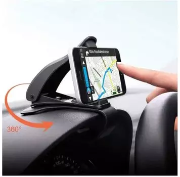 Новый автомобильный держатель для телефона 6,5-дюймовый GPS-навигатор на приборной панели, держатель для телефона в автомобиле для универсального зажима для мобильного телефона, кронштейн-подставка