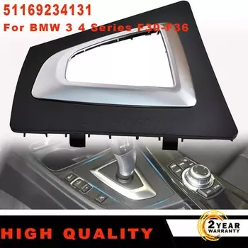 Новый автомобильный рычаг переключения передач с левым рулем, накладка на переключатель передач, крышка переключателя передач для BMW 3 4 серии F30 F31 F32 F33 F34 F36 51169234131
