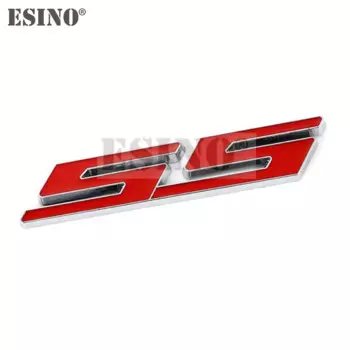 Новый автомобильный Стайлинг 3D металлический хромированный цинковый сплав эмблема кузова автомобиля SS передняя решетка значок наклейка наклейка для Chevrolet SS Camaro SS