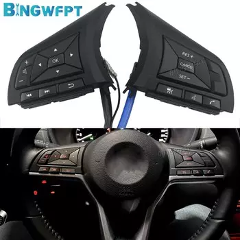 Новый автомобильный Стайлинг, круиз-контроль, кнопка переключения на руле для Nissan Qashqai J11ZGL Serena C27 2018-2022