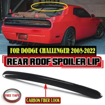 Новый автомобильный задний спойлер на крышу, губное крыло для DODGE Challenger 2008-2022, заднее крыло багажника, спойлер на крышу, украшение на хвостовое крыло