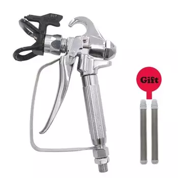 Новый безвоздушный распылитель 1/4 дюйма для GRO 3600PSI, Электрический распылитель краски с наконечником 517, лучшая