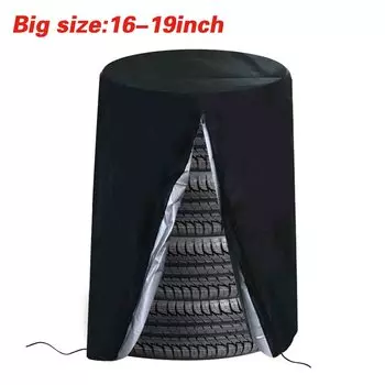 Новый большой вместительный чехол для автомобильных шин, 4 шины, вместимость S/L, водонепроницаемый, пыленепроницаемый, тканевый чехол для вождения автомобиля, чехол для автомобильных шин, сумка для улицы