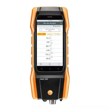 Новый бренд в наличии testo 300, анализатор сгорания с длительным сроком службы, промышленный анализатор сгорания