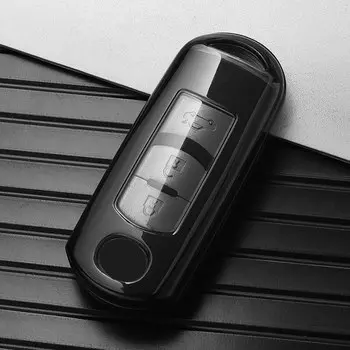 Новый чехол для автомобильного ключа из ТПУ для Mazda 2 3 6 Atenza Axela Demio CX-5 CX5 CX-3 CX7 CX-9 CX30 2016 2017 2018 2019 2 3 4 кнопки чехол для ключа