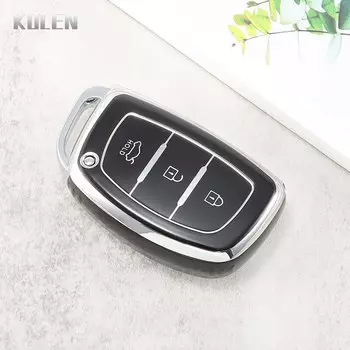 Новый чехол из ТПУ для автомобильного смарт-ключа для Hyundai Tucson Sonata Fe Creta ix25 ix35 i10 i20 i30 i40 Verna Solaris Accent Elantra