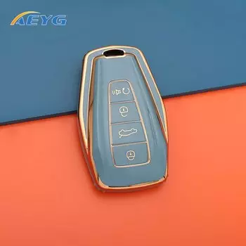 Новый чехол из ТПУ для автомобильного дистанционного ключа, чехол-брелок для Geely Coolray X6 Geometry Emgrand Global kulrey Hawk GX7 Okavango, аксессуары