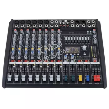 Новый CMS 600-3 6-канальный аудиомиксер, профессиональный усилитель микшерной консоли CMS600 48 В Phantom