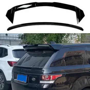 Новый дизайн 2013-2018 для Land Rover Range Rover Sport, задний и средний спойлер, комплект из АБС-пластика с глянцевым черным крылом багажника