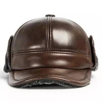 Новый дизайн, модная мужская кепка из 100% натуральной коровьей кожи/Newsboy/Beret/Cabbie Hat/Hats для гольфа, защитные шапки для ушей