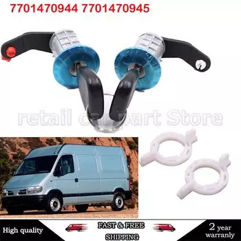 Новый дверной замок для Renault Master MK2 1998-2009 7701470944 7701470945, передний левый и правый Автомобильный Дверной замок, цилиндр с 2 ключами