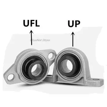 Новый фланцевый подшипник из цинкового сплава с диаметром отверстия 10/12/15/17 мм UFL000 UFL001 UFL002 UFL003 UP000 UP001 UP002 UP003