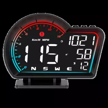 Новый G16 HUD цифровой GPS автомобильный интеллектуальный дисплей HUD G16 спидометр проекционный дисплей сигнализация превышения скорости USB интерфейс