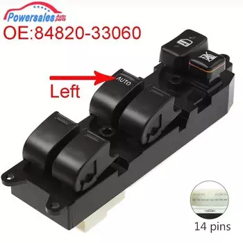 Новый главный переключатель стеклоподъемника для Toyota Camry SV21 Land Cruiser 70 80 84820-33060 8482033060 84820-32150 8482032150