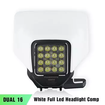 Новый Головной фонарь POWERZONE для мотоцикла 2021, Головной фонарь, Головной фонарь для Husqvarna FE250 FE350 FE450 2020 2021 2022, светильник