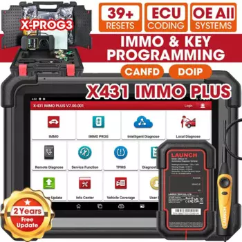 Новый инструмент для программирования ключей Launch X431 IMMO Plus, иммобилайзер для всех ключей, противоугонные профессиональные Автомобильные диагностические инструменты