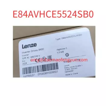 Новый инвертор Lenze E84AVHCE5524SB0