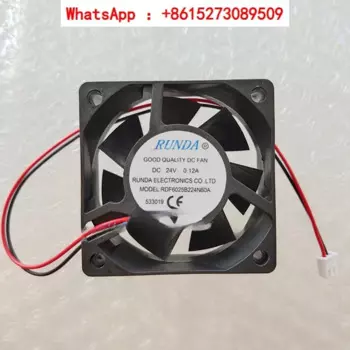 Новый инвертор RDF6025B224N60A DC12V24V 6cm60*60*25 мм, маленький вентилятор