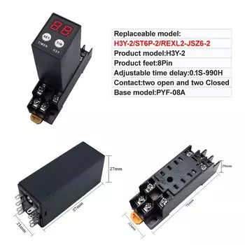 Реле времени EARUELECTRIC mg6a-4t2