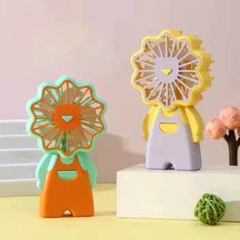 Новый компактный портативный бесшумный USB-зарядный внешний трехскоростной Регулируемый Настольный вентилятор Mijia