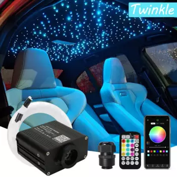 Комплект оптоволоконных светильников kingmaled Twinkle RGBW 16 Вт