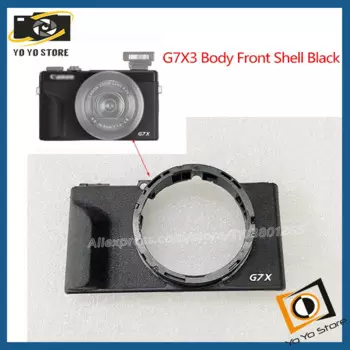 Новый корпус для Canon G7X III G7X3, передний корпус, черное кольцо управления, аксессуары для панели