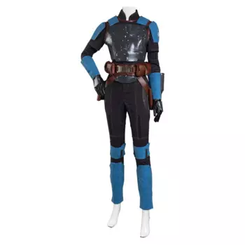 Новый костюм для косплея Bo Katan Kryze, комбинезон с поясом, полный костюм, женский костюм на Хэллоуин, карнавал
