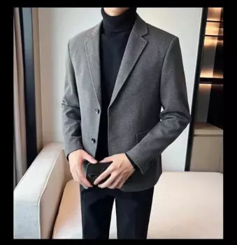 Новый костюм Мужская модная повседневная куртка 15268