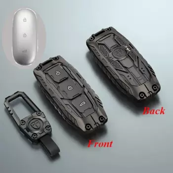 Новый металлический чехол для автомобильного ключа, защитный чехол-держатель, сумка для LEADING IDEAL LiXiang L9 L8 L7 MAX Li, автомобильный брелок, аксессуары