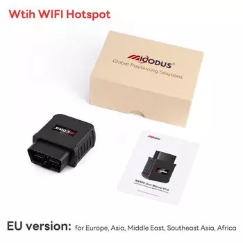 Новый MiCODUS 4G OBD GNSS трекер EU MV55G Pro Wi-Fi Hotspot Совместное использование CANbus Учитывание данных Голосовой монитор Мультибуся Бесплатное приложение