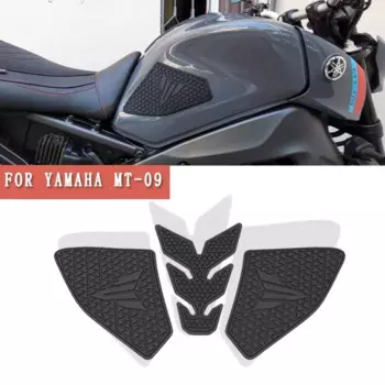 Новый мотоцикл для YAMAHA MT-09 MT09 MT 09 2021 2022 2023, нескользящие боковые наклейки на топливный бак, водонепроницаемая резиновая наклейка, подходит