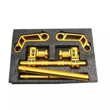 Новый мотоцикл с ЧПУ руль регулируемое рулевое управление 7/8 "съемный руль система 125cc питбайк велосипед-внедорожник мотокросс скутер