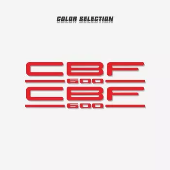 Новый мотоцикл светоотражающие топливные колеса обтекатель портативный багажный шлем наклейки знак украшения наклейки для HONDA CBF600 cbf 600