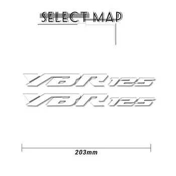 Новый мотоциклетный светоотражающий обтекатель топливных колес, портативный багажный шлем, наклейки, декоративные наклейки для Yamaha YBR 125 ybr 125