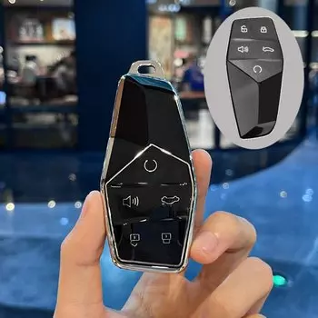 Новый мягкий чехол для автомобильного ключа из ТПУ, полное покрытие для MG ONE 2022 2023 2024, вход без ключа, умный пульт дистанционного управления, защитный чехол, аксессуары