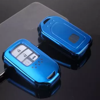 Новый мягкий чехол из ТПУ для ключа с полным покрытием для Honda Civic City Vezel Accord HR-V CRV Polit Jazz Jade Crider Odyssey