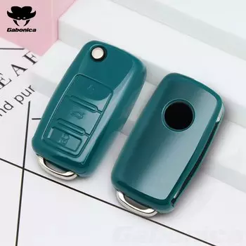 Новый мягкий ТПУ чехол для автомобильного ключа чехол для Volkswagen VW POLO Tiguan Passat B5 B6 B7 Golf EOS Scirocco Jetta MK6 Octavia